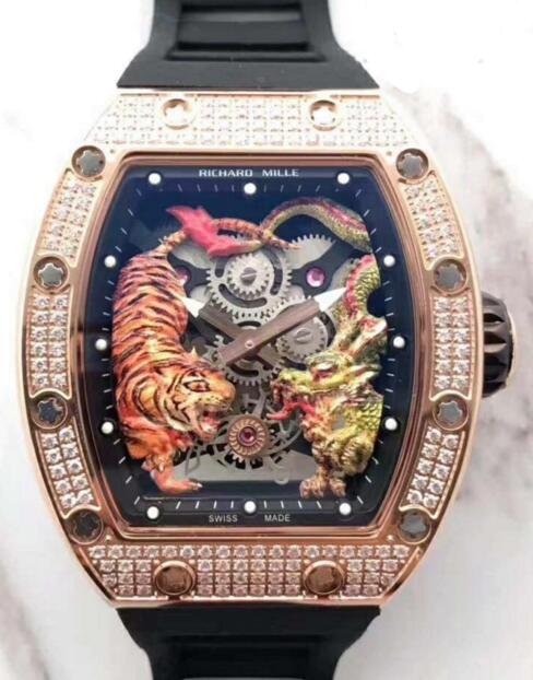 Review Richard Mille RM 51-01 Tiger and Dragon-Michelle Yeoh replica watch cost